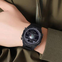 Годинники наручні 2209BKBK SKMEI, BLACK-BLACK, Compass, Pedometer, фото 2