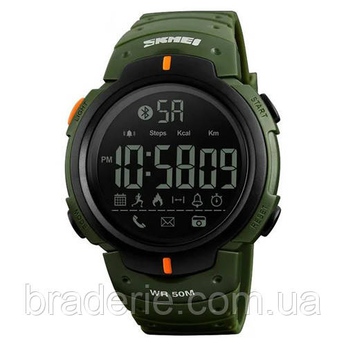 Годинники наручні 1301AG SKMEI, ARMY GREEN, Smart Watch