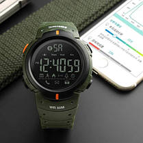 Годинники наручні 1301AG SKMEI, ARMY GREEN, Smart Watch, фото 2