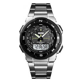 Годинники наручні 1370SI SKMEI, SLIVER