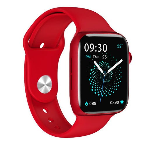 Фитнес-браслет сенсорный с беспроводной зарядкой SMART WATCH WH22-6, умные часы женские красные SWN - фото 4 - id-p2149626604
