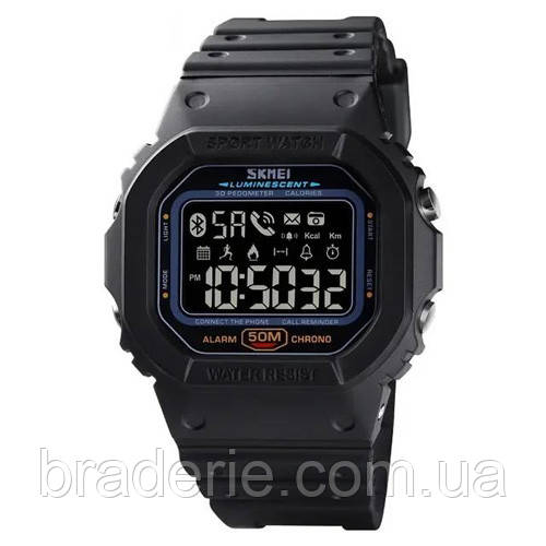 Годинники наручні 1629BK SKMEI, BLACK, Smart Watch