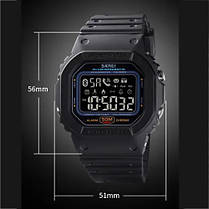 Годинники наручні 1629BK SKMEI, BLACK, Smart Watch, фото 2