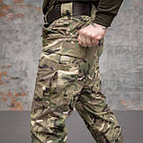 Штани тактичні військові 6 кишень Target "STINGER" мультикам ріп-стоп (вафелька), фото 6