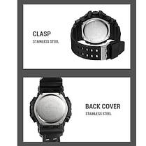 Годинники наручні 2037BK SKMEI, BLACK, Compass, фото 3