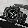 Годинники наручні 2037BK SKMEI, BLACK, Compass, фото 8
