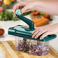 Кухонний чоппер Ручний блендер подрібнювач продуктів овочерізка з контейнером Food Processor TV One SWN