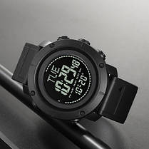 Годинники наручні 2095BK SKMEI, BLACK, Compass, фото 3