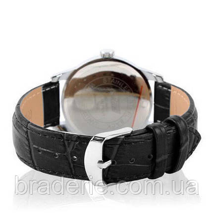 Годинники наручні 9058LSIWTBK-B SKMEI, BLACK BAND WHITE DIAL (MEN), фото 2