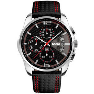 Годинники наручні 9106RD SKMEI, RED, фото 1