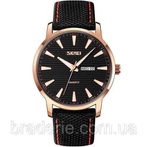 Годинники наручні 9303RGBK SKMEI, ROSE GOLD/BLACK