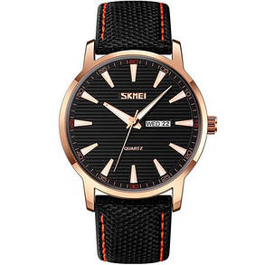 Годинники наручні 9303RGBK SKMEI, ROSE GOLD/BLACK, фото 1