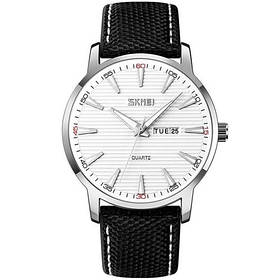 Годинники наручні 9303SIBK SKMEI, SILVER BLACK