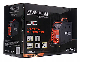 Зварювальний напівавтомат MIG/MAG/MMA/TIG Kraft&Dele KD1873, фото 4