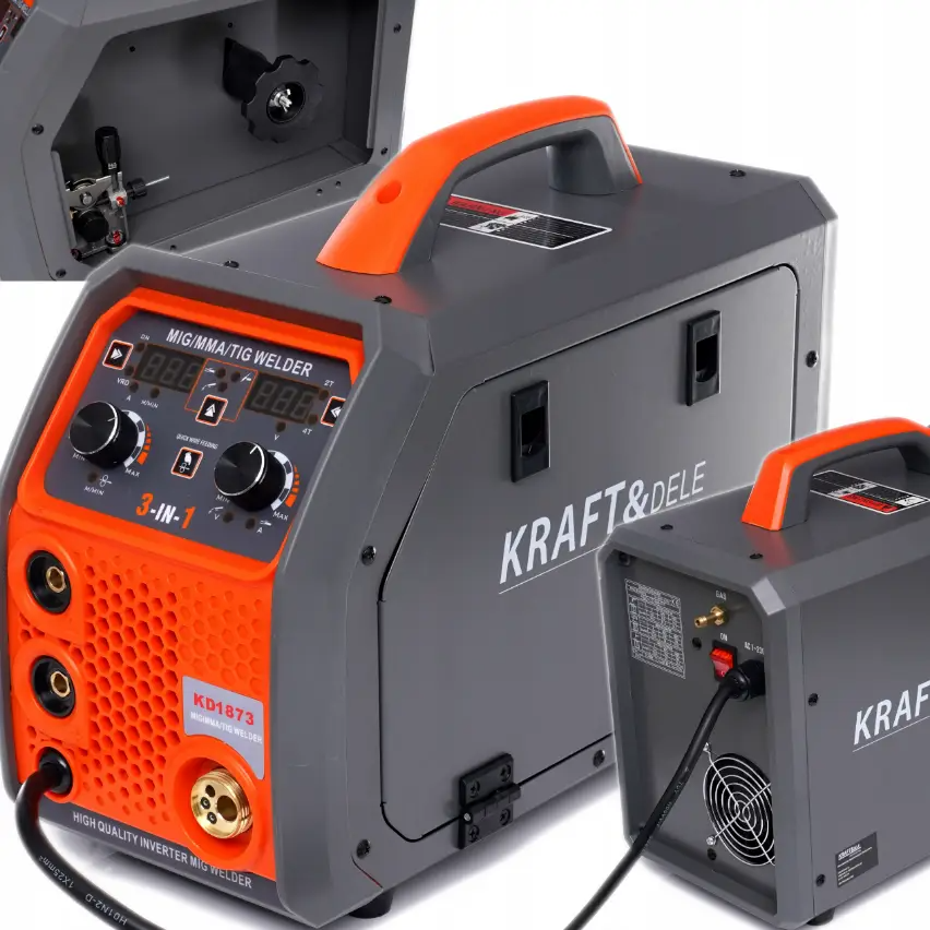 Зварювальний напівавтомат MIG/MAG/MMA/TIG Kraft&Dele KD1873