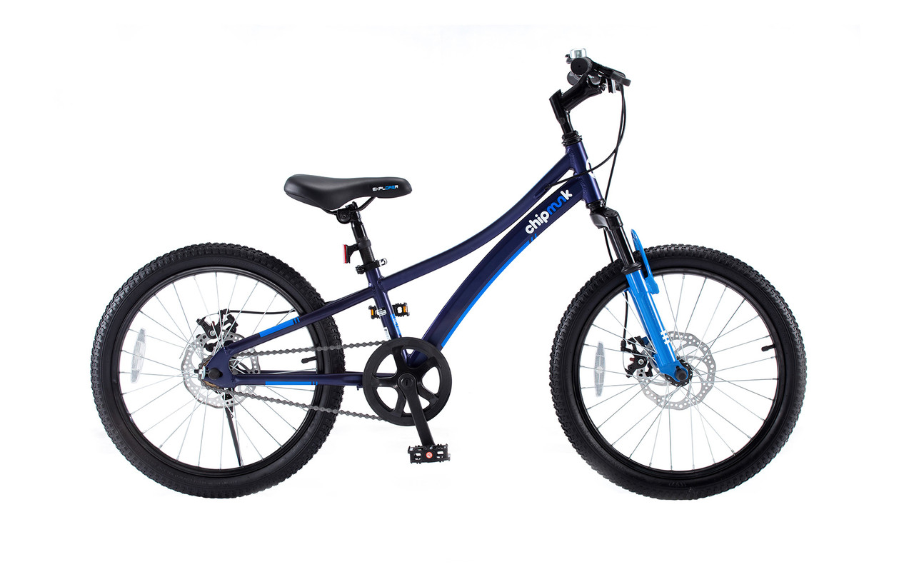 Дитячий велосипед RoyalBaby Chipmunk Explorer 20" синій, Синій