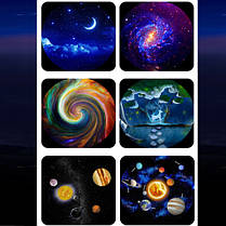 Зоряний 3D проектор MGY-141 Astronaut, Bluetooth, Speaker, Night Light, фото 5