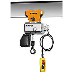 Таль електрична ланцюгова з механізмом пересування HADEF Professional Line 62/05 R