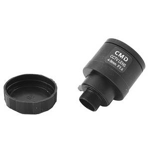 Варіофокальний об'єктив CCTV 1/3 PT 0409 4mm-9mm F1.4 Manual Iris, фото 2