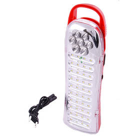 Ліхтар 6811 TP, 7LED + 40SMD, вбудований акумулятор, ЗУ 220V