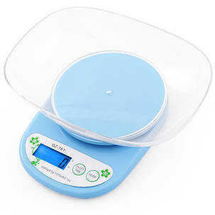 Ваги кухонні QZ-161A, 5кг (1г), чаша, фото 2