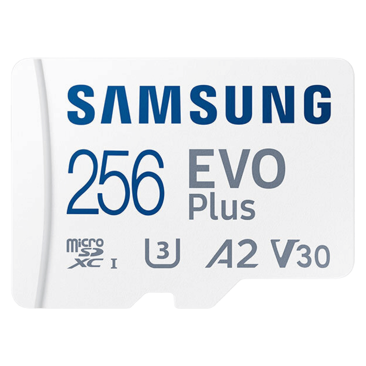 Карта Памяті Samsung EVO Plus microSDXC 256GB UHS-I + SD адаптер