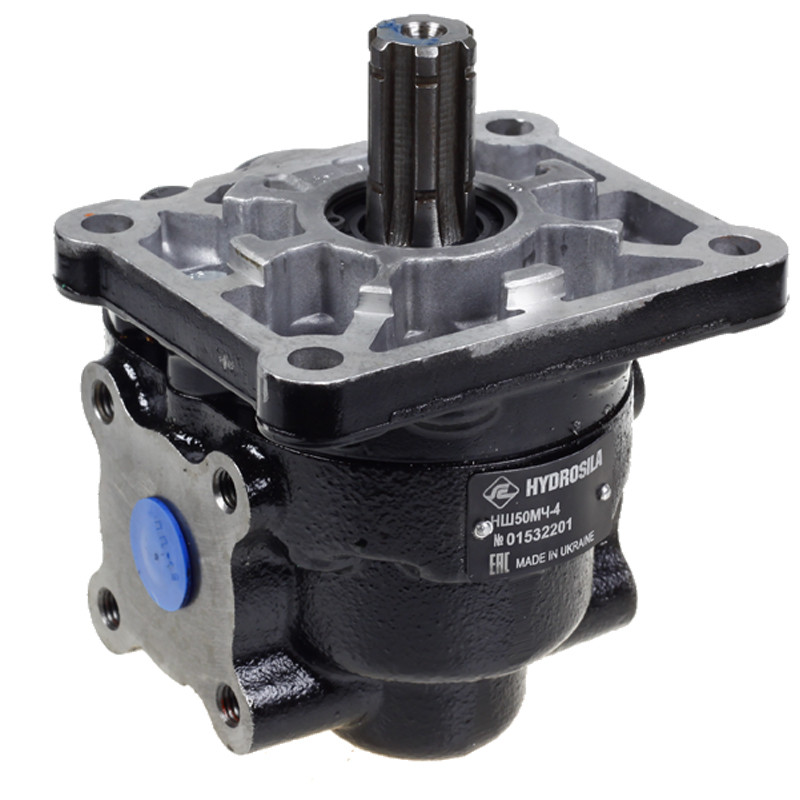 Насос НШ-50М-4 правий (чугінний корпус) (MASTER) (пр-во Гідросила), НШ-50МЧ-4