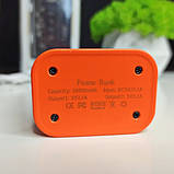 ❤️Повербанк PowerBank 10000mAh, портативний зарядний пристрій Power Delivery Помаранчевий, фото 4