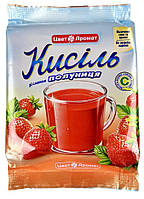 Кисіль ЦветАромат брикет зі смаком Полуниці, 150г ТМ (1/32)