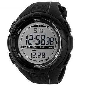 Годинники наручні 1025BK SKMEI, BLACK, фото 1