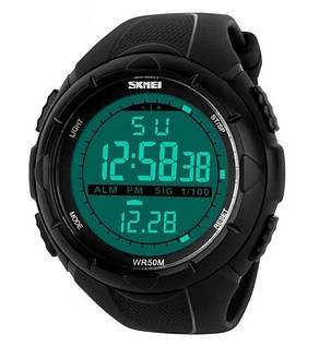 Годинники наручні 1025BK SKMEI, BLACK, фото 2