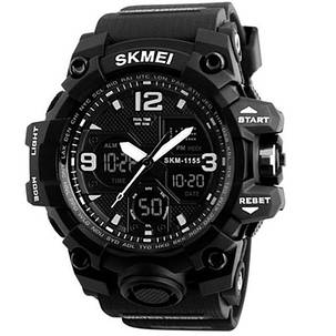 Годинники наручні 1155BBK SKMEI, BLACK, фото 2