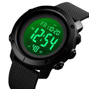 Годинники наручні 1426BKBK SKMEI, BLACK-BLACK, ABS RING, фото 2