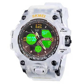 Годинники наручні 1155BWT SKMEI, WHITE, фото 3