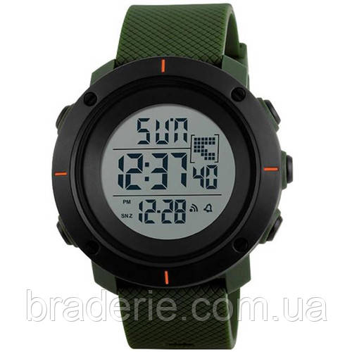 Годинники наручні 1213AG SKMEI, ARMY GREEN BIG SIZE