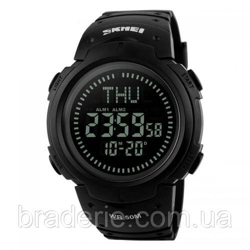 Годинники наручні 1231BK SKMEI, BLACK, Compass