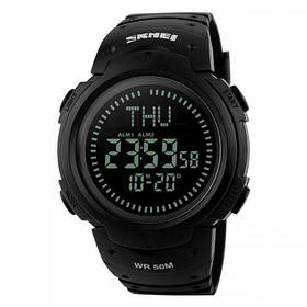 Годинники наручні 1231BK SKMEI, BLACK, Compass