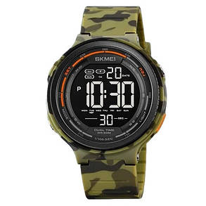 Годинники наручні 1841CMGN SKMEI, ARMY GREEN CAMO, фото 2