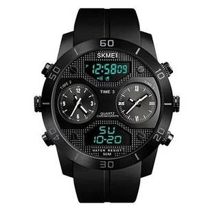 Годинники наручні 1355BK SKMEI, BLACK, фото 1