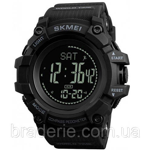 Годинники наручні 1356BK SKMEI, BLACK, Compass