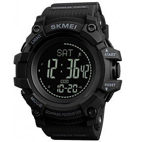 Годинники наручні 1356BK SKMEI, BLACK, Compass