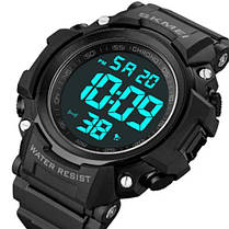 Годинники наручні 1886BKBK SKMEI, BLACK-BLACK, фото 2