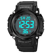 Годинники наручні 1886BKBK SKMEI, BLACK-BLACK, фото 3