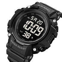 Годинники наручні 1886BKBK SKMEI, BLACK-BLACK, фото 5