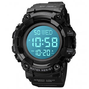 Годинники наручні 1968BKBK SKMEI, BLACK-BLACK, фото 2