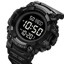 Годинники наручні 1968BKBK SKMEI, BLACK-BLACK, фото 3