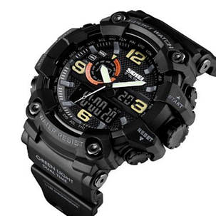 Годинники наручні 1520BK SKMEI, BLACK, фото 2