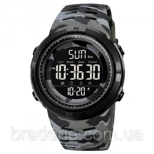 Годинники наручні 2070CMGYBK SKMEI, GRAY CAMO-BLACK