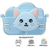 Дитячий фотоапарат A3S, blue, фото 2