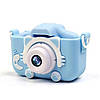 Дитячий фотоапарат ET015 Cat, blue, фото 3